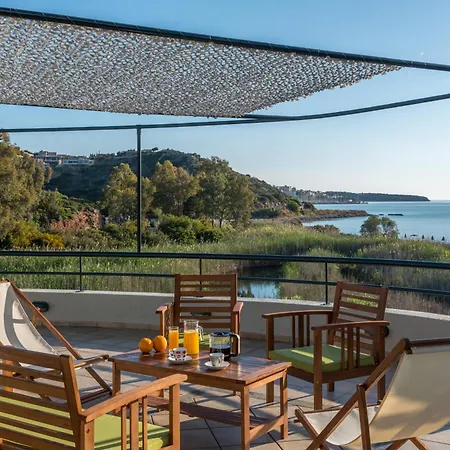 Coastal Dream Beachview Jacuzzi& Sauna Amoudara  Extérieur photo