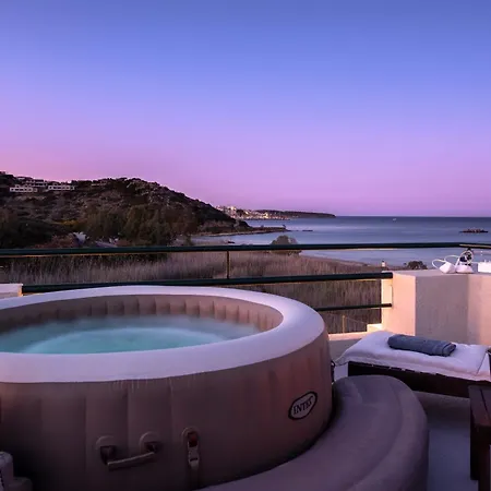 Coastal Dream Beachview Jacuzzi& Sauna Amoudara  Extérieur photo