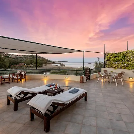 Coastal Dream Beachview Jacuzzi& Sauna Amoudara  Extérieur photo